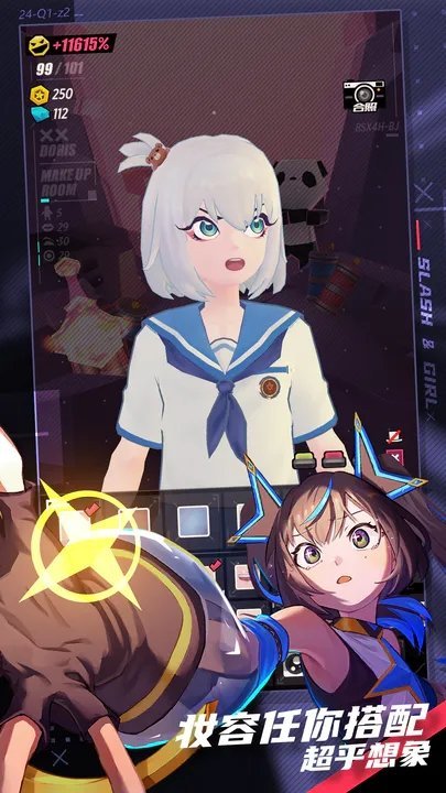 战斗少女跑酷正版最新版下载v1.99.9103图1: