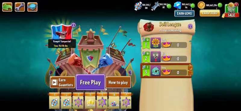 植物大战僵尸2国际版(内置mod菜单)下载安装v1.0图2: