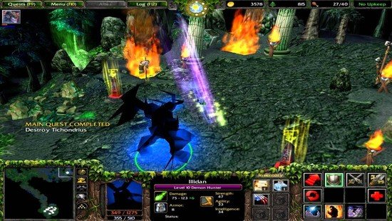 魔兽争霸3冰封王座剑圣防守战地图下载v5.0.8图1: