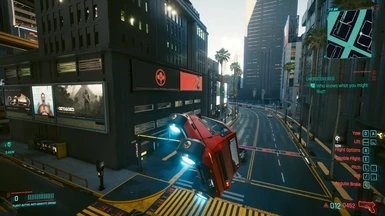 赛博朋克2077飞行载具mod下载安装v1.0图2: