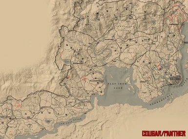 荒野大镖客2动物位置图mod下载v1.0图片1