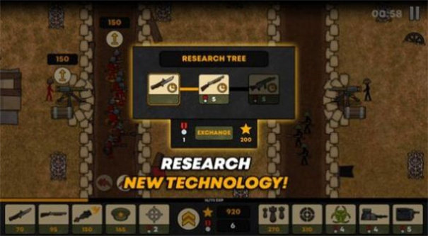 火柴人战壕战争Dome版v4.7下载图1: