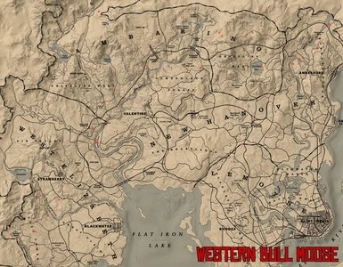 荒野大镖客2动物位置图mod下载v1.0图4: