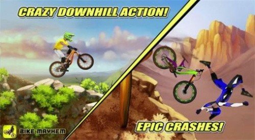 山地自行车赛(bikemayhem)正版下载v1.6.2图3: