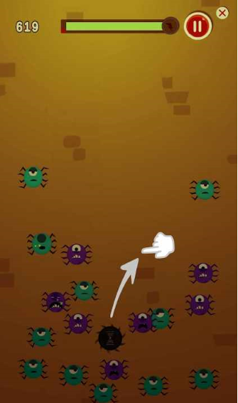疯狂的困蜘蛛游戏（Crazy Sleepy Spiders）手游v1.7下载图3: