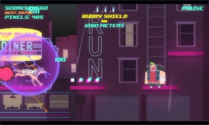 顶楼跑酷中文版手游v1.4.0下载图片1