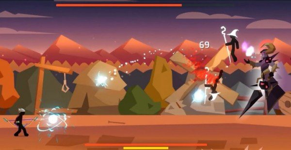 火柴人大战暗影弓手战场手游手机最新版下载图3: