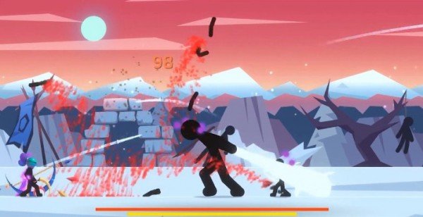 火柴人大战暗影弓手战场手游手机最新版下载图2: