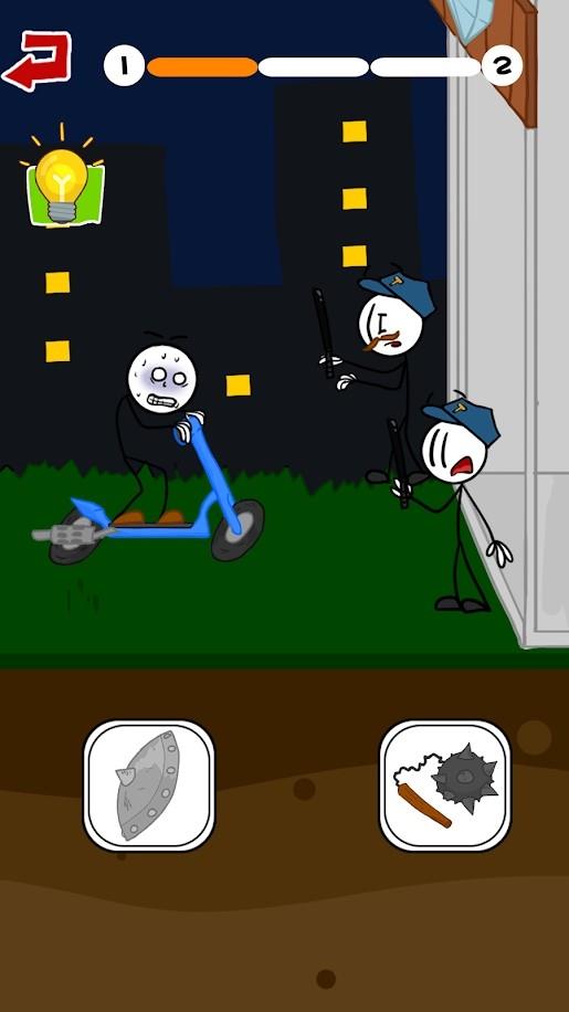 火柴人逃亡偷钻石手游中文免费版下载图1: