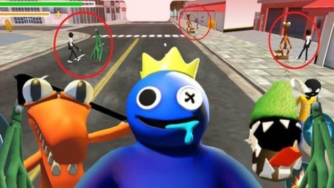 彩虹朋友城市英雄手机版下载图1: