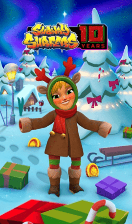 地铁跑酷双旦版安卓版游戏下载图3: