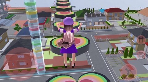 樱花学园逃离巨人游戏下载图2: