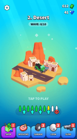 怒火公路手游公测版图3: