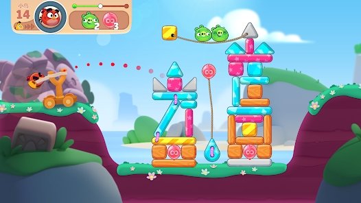愤怒的小鸟游戏免费版(Angry Birds)手游v2.0.0下载图2: