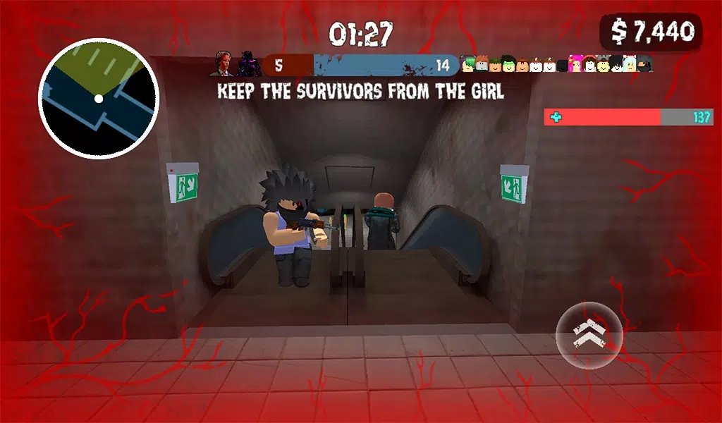 恐怖面孔花园枪手最新版v1.0.1.1下载图1: