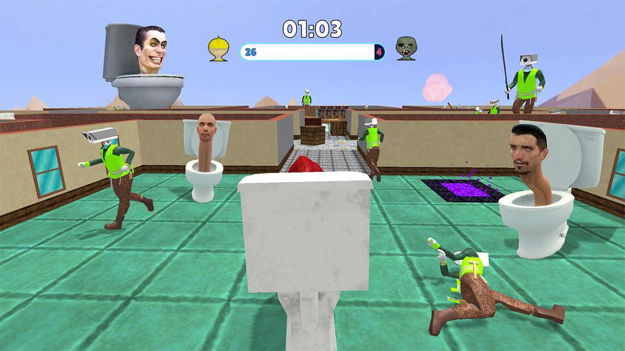 马桶人vs摄像人最新手游v1.0下载图2: