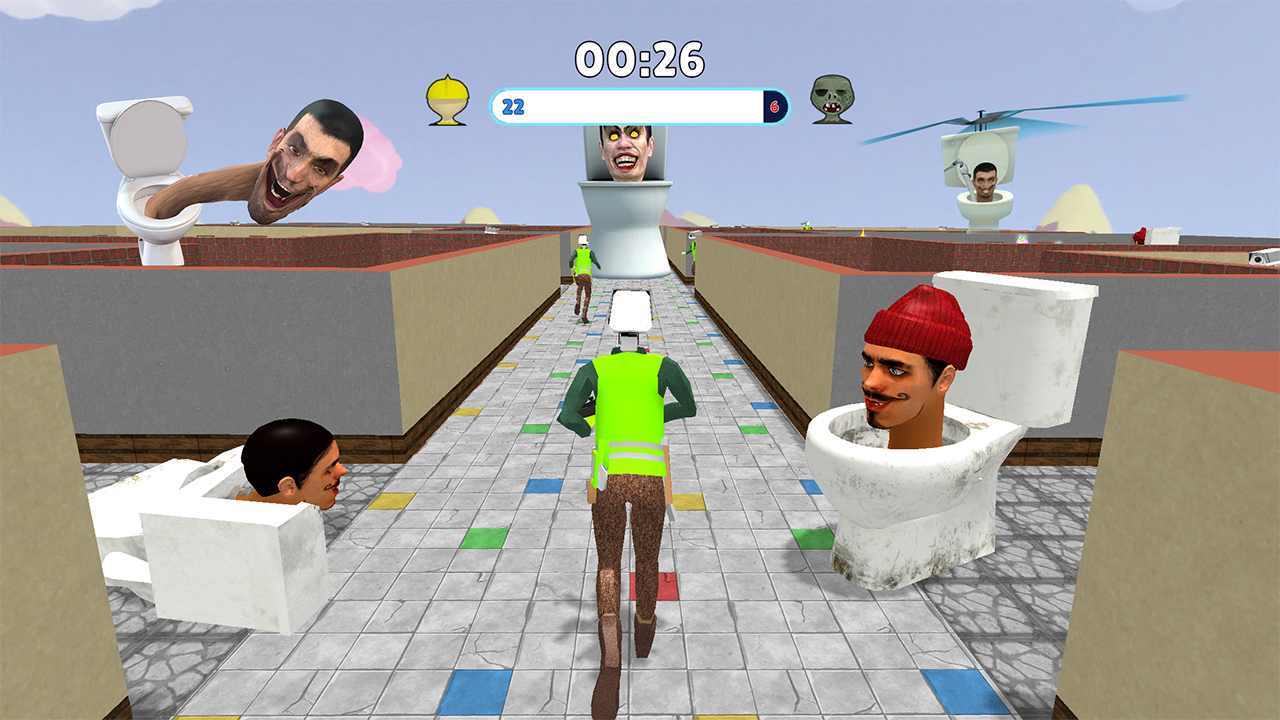 马桶人vs摄像人最新手游v1.0下载图1: