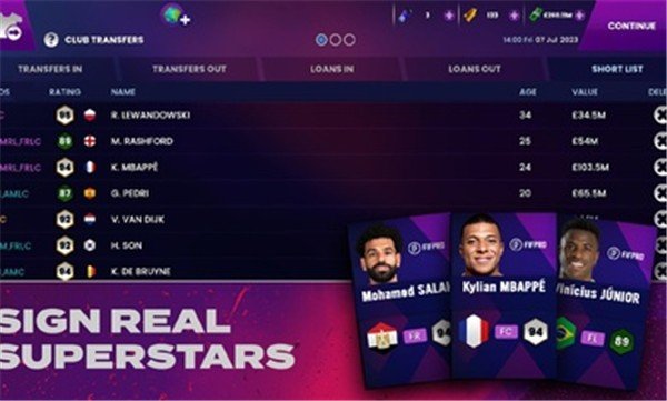 足球经理2024手游汉化版下载v1.0.1图片1