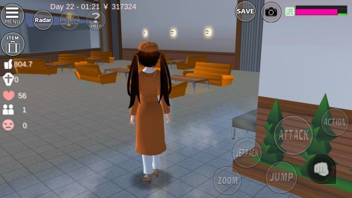 樱花校园模拟器(新服版)更新版v1.039.54下载图1: