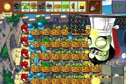 植物大战僵尸长城版手机版游戏下载图1: