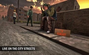 流浪汉模拟器安卓中文版2023下载v1.3.0图片1