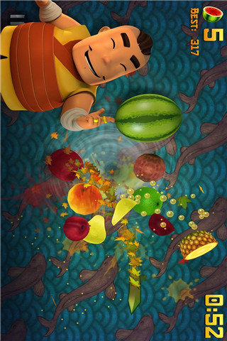 水果忍者高清版手游2023下载v2.3.6图1: