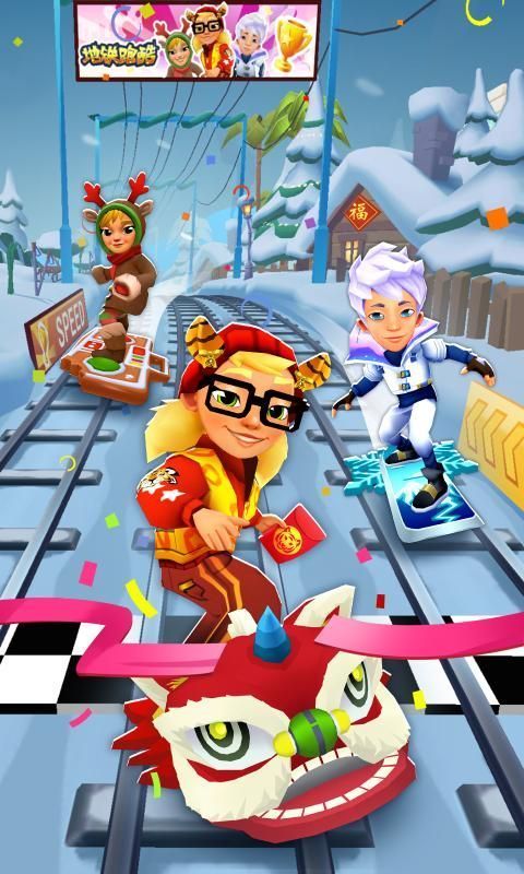 subwaysurf国际服冰雪版最新版下载 v3.6.0图5: