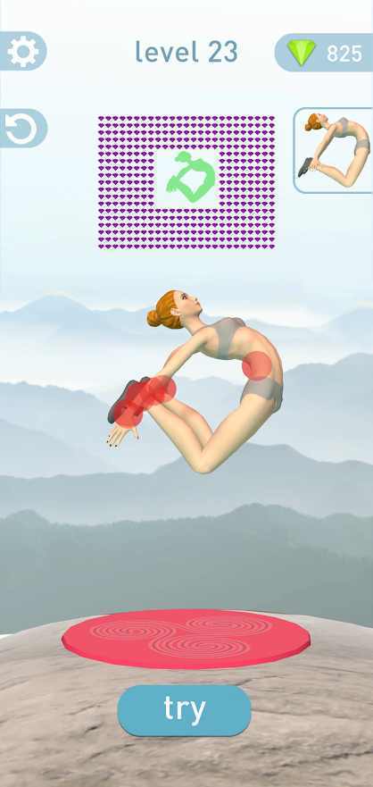 瑜伽少女3d手游红包版v0.0.1下载图3: