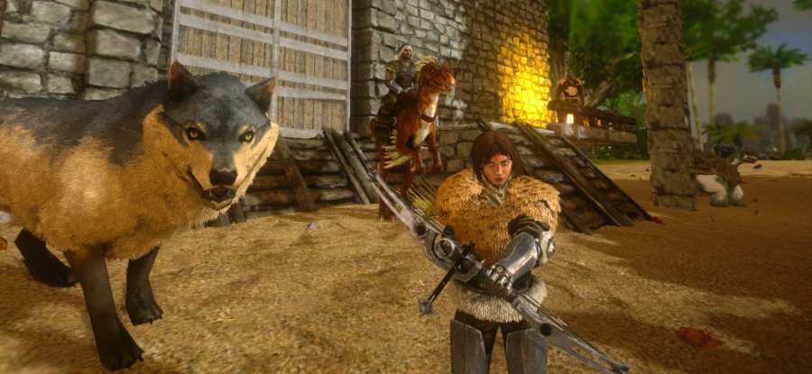 方舟生存进化2.0手机版无限琥珀中文版v2.0.15下载图1: