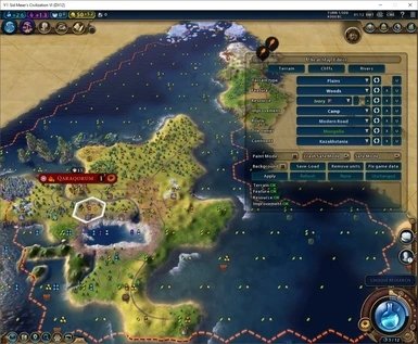 文明6地图编辑器mod下载安装v1.0图片1