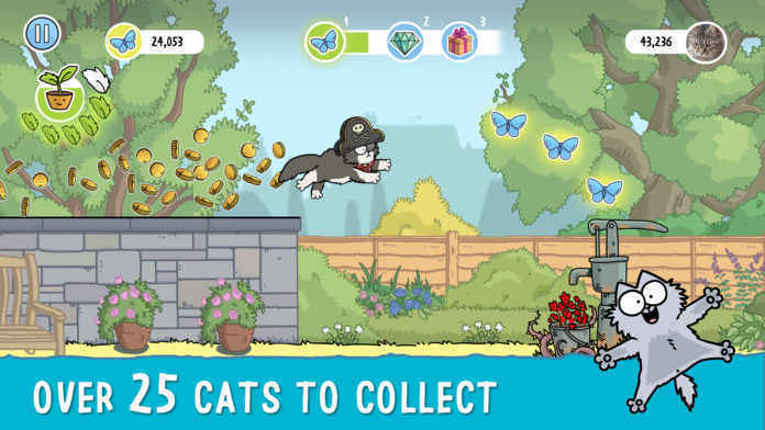 西蒙的猫跑酷中文版手游免费下载v2.2.0图1: