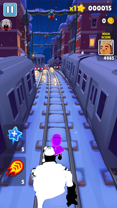 地铁跑酷HC红客内置菜单版中文下载v1.0.0图2: