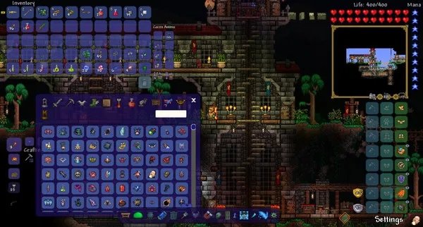 泰拉瑞亚tmodloader手机版最新版下载v1.4.4.9图1: