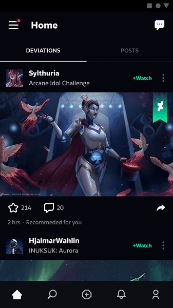 deviantart官方版新版下载v2.8.1图1: