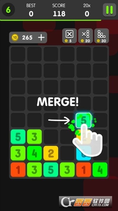 拖拽合并数字手游安卓正规版V1.0.6 下载图3: