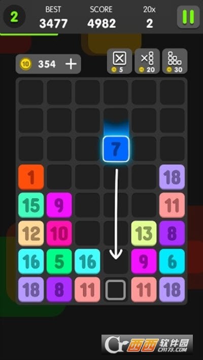 拖拽合并数字手游安卓正规版V1.0.6 下载图1: