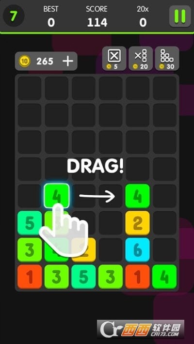 拖拽合并数字手游安卓正规版V1.0.6 下载图2: