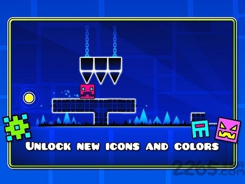 几何冲刺2.2Unlocked版本v2.2下载图1: