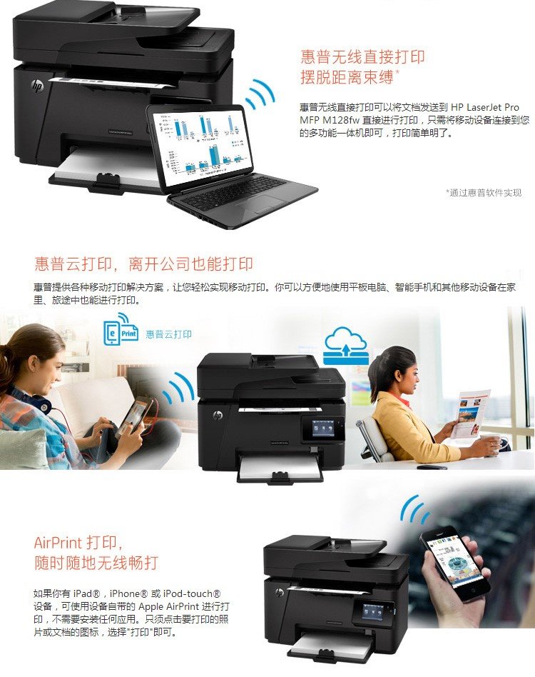 惠普HP LaserJet Pro M128fw驱动最新版v1.0下载图3: