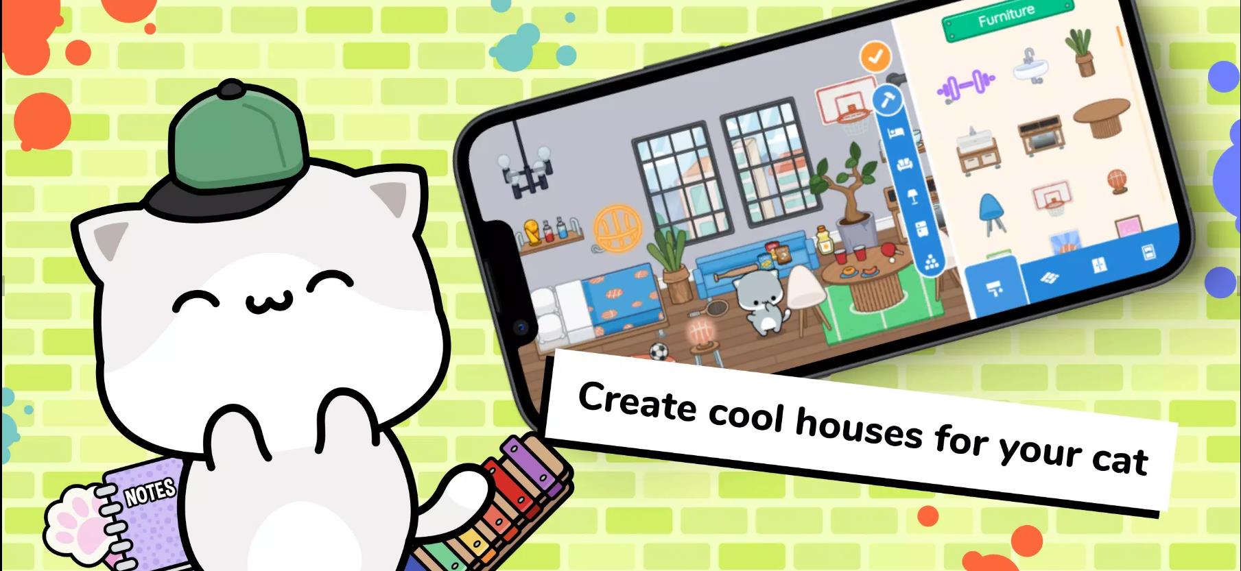 猫咪生活世界创造故事游戏免广告版图片1