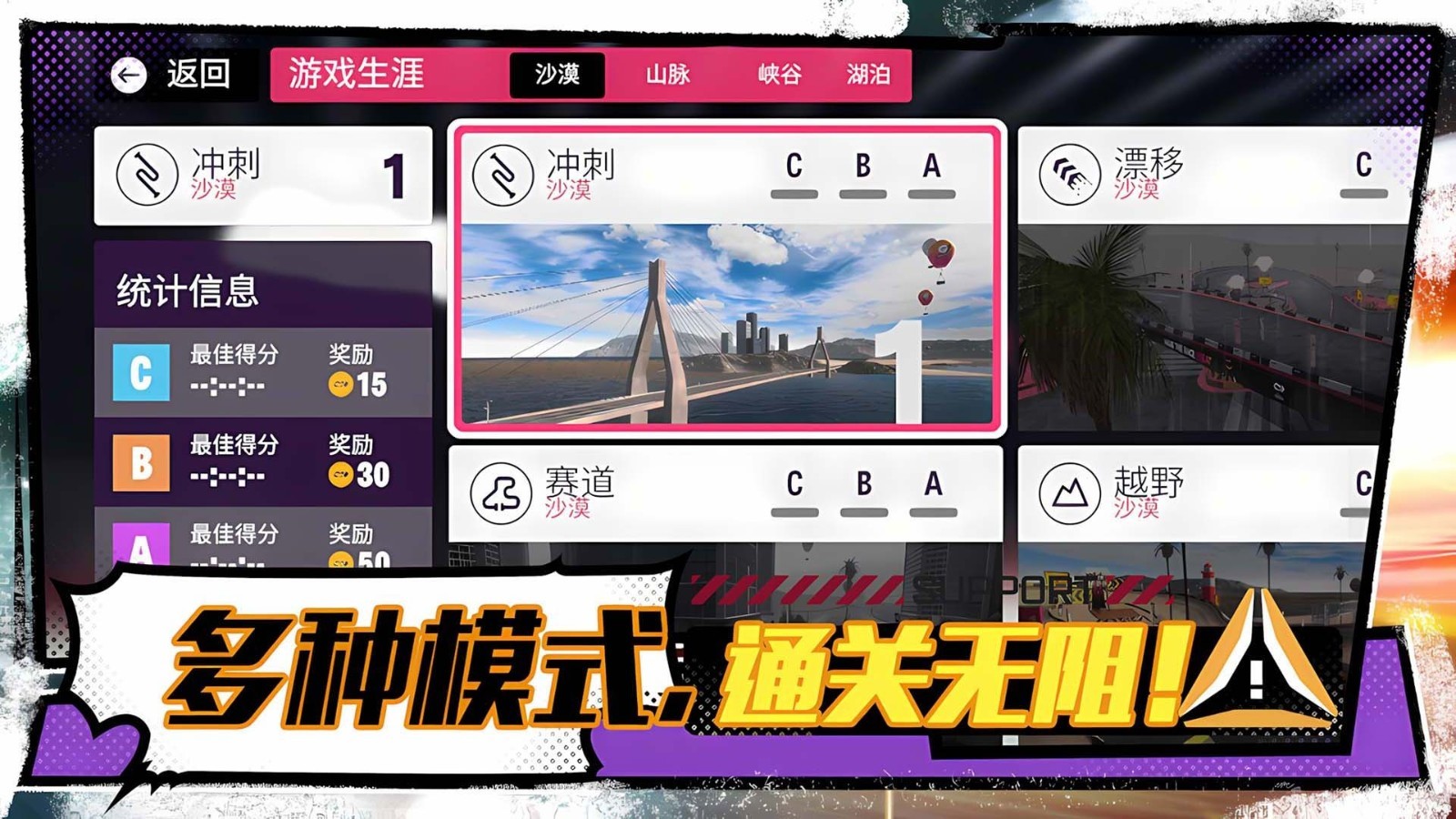 燃情飞车赛游戏最新版下载图3: