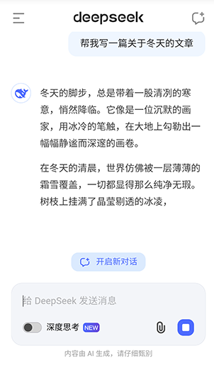 DeepSeek软件官方下载2025免费版图片5