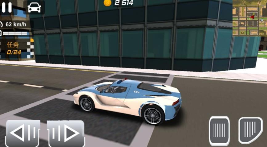 极速警车3D游戏最新版图1:
