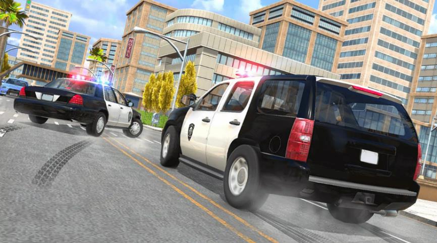 极速警车3D游戏最新版图片2