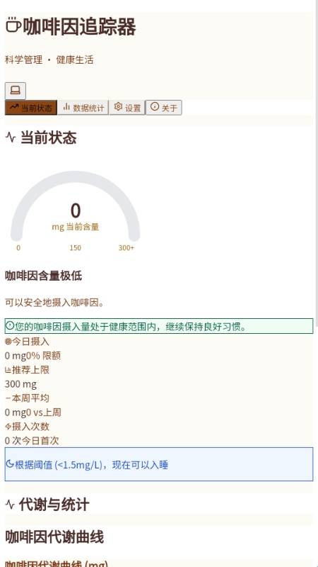 咖啡因追踪器app图2